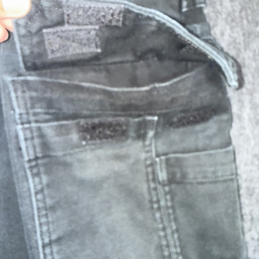 Duluth Trading Co Mens Heavy Black Utility Jeans Cargo Pants 34X34 (31) - Picture 4 of 13